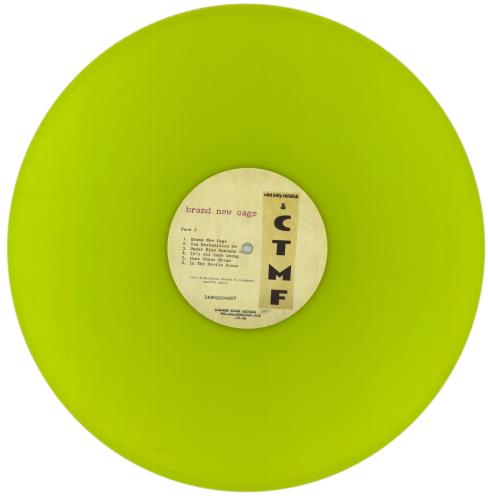 Billy Childish Brand New Cage - Yellow Vinyl vinyl LP album (LP record) UK BLCLPBR859525