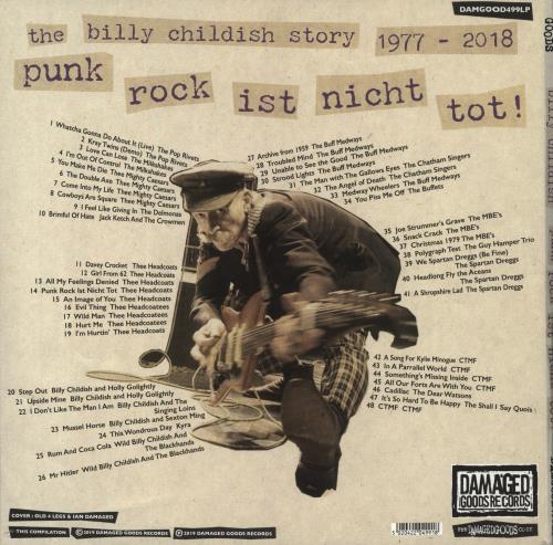 Billy Childish Punk Rock Ist Nicht Tot! The Billy Childish Story 1977 - 2018 3-LP vinyl record set (Triple LP Album) UK BLC3LPU858854
