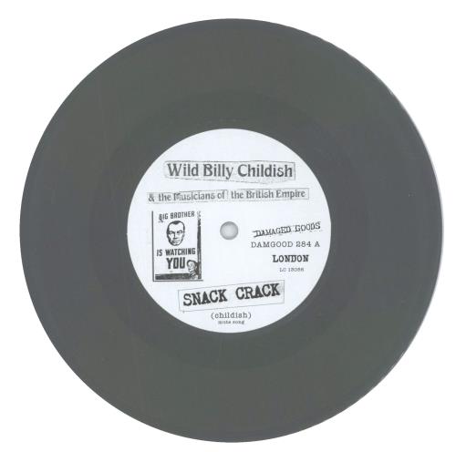 Billy Childish Snack Crack 7" vinyl single (7 inch record / 45) UK BLC07SN818253