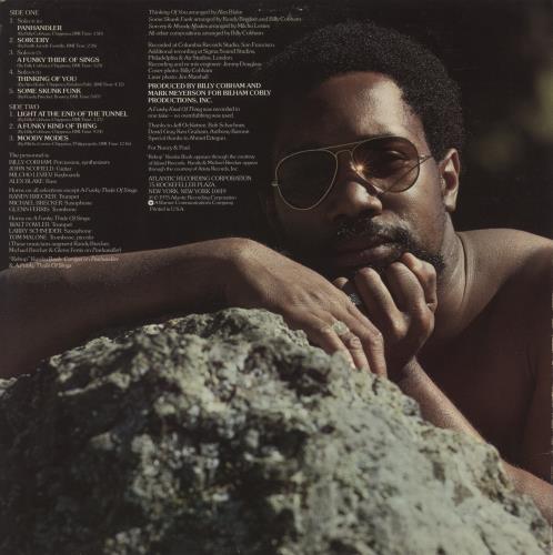 Billy Cobham A Funky Thide Of Sings vinyl LP album (LP record) US BYHLPAF251785