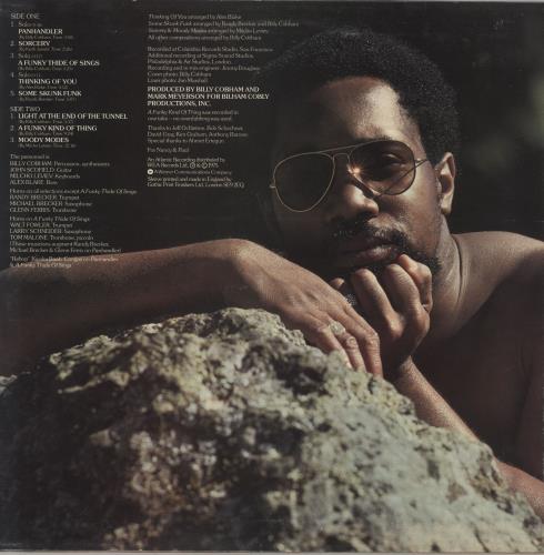 Billy Cobham A Funky Thide Of Sings vinyl LP album (LP record) UK BYHLPAF749393