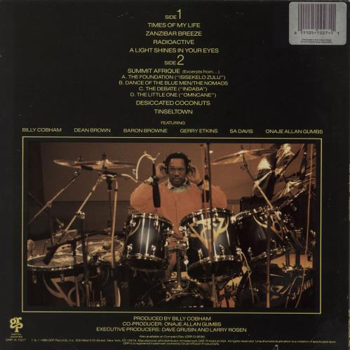 Billy Cobham Powerplay vinyl LP album (LP record) US BYHLPPO592594