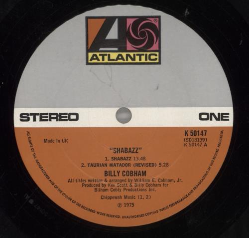 Billy Cobham Shabazz vinyl LP album (LP record) UK BYHLPSH251784