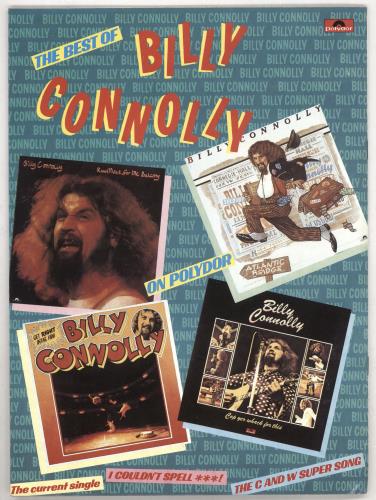 Billy Connolly Big Wee Tour tour programme UK BCLTRBI294424