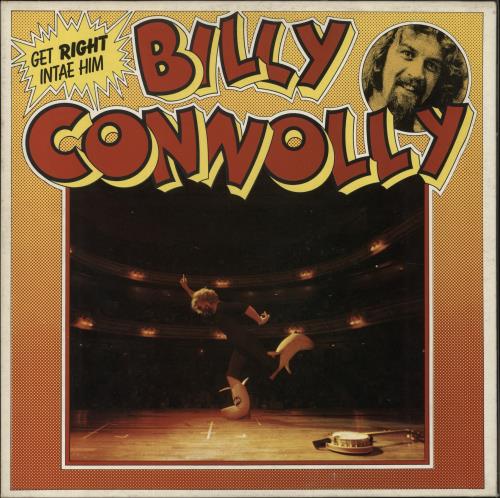 Billy Connolly Get Right Intae Him vinyl LP album (LP record) UK BCLLPGE458609