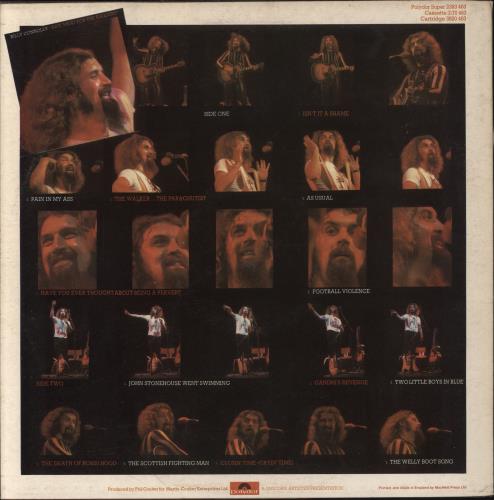 Billy Connolly Raw Meat For the Balcony vinyl LP album (LP record) UK BCLLPRA486017