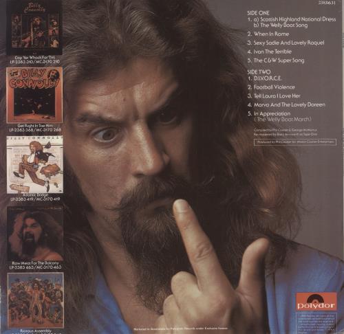 Billy Connolly The Pick of Billy Connolly vinyl LP album (LP record) New Zealand BCLLPTH878823