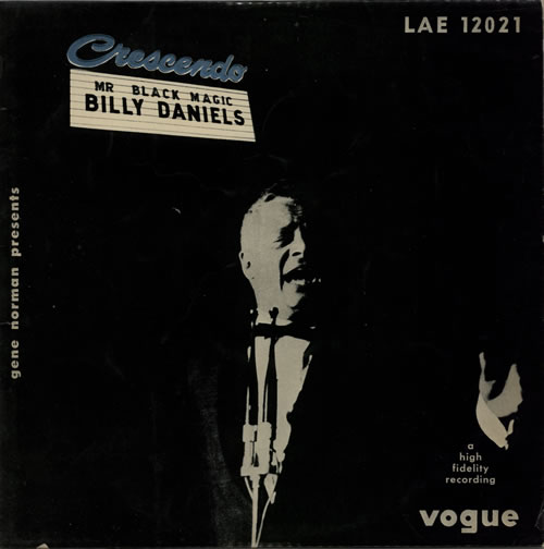 Billy Daniels Gene Norman Presents Billy Daniels vinyl LP album (LP record) UK B89LPGE609201