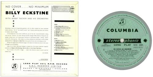 Billy Eckstine No Cover No Minimum vinyl LP album (LP record) UK EKTLPNO457221