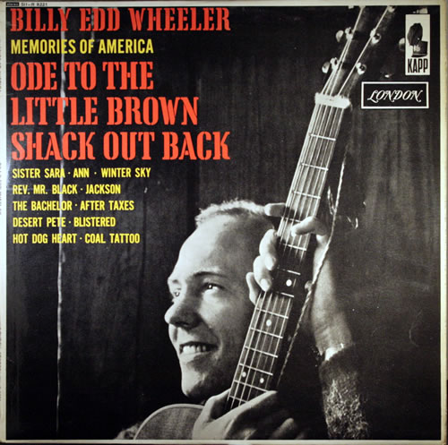 Billy Edd Wheeler Memories Of America vinyl LP album (LP record) UK B-8LPME550481