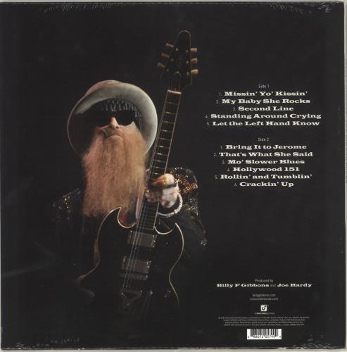 Billy F. Gibbons The Big Bad Blues - Blue Vinyl - Sealed vinyl LP album (LP record) UK ZJ6LPTH716067