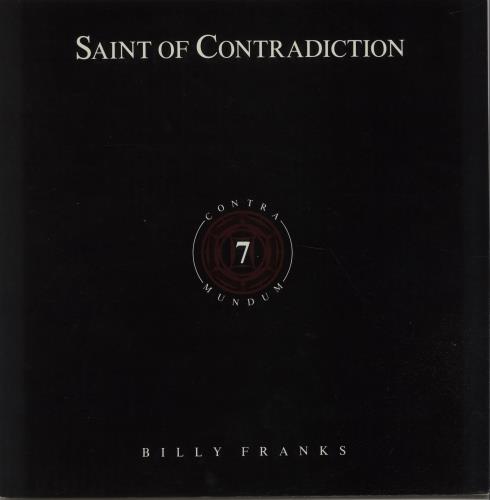 Billy Franks Saint Of Contradiction 12" vinyl single (12 inch record / Maxi-single) UK I5512SA670997