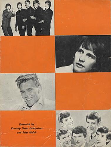 Billy Fury A Nationwide Tour tour programme UK BFUTRAN311440