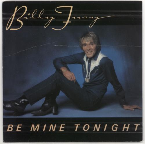 Billy Fury Be Mine Tonight 7" vinyl single (7 inch record / 45) UK BFU07BE720562