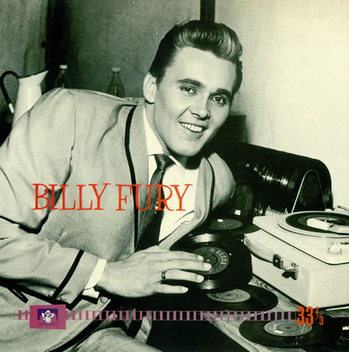 Billy Fury Billy Fury vinyl LP album (LP record) UK BFULPBI240682
