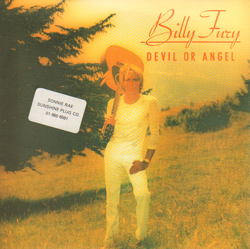 Billy Fury Devil Or Angel 7" vinyl single (7 inch record / 45) UK BFU07DE347559