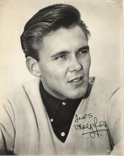 Billy Fury Facsimile Signed Portrait Print photograph UK BFUPHFA694417