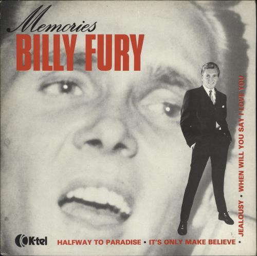 Billy Fury Memories vinyl LP album (LP record) UK BFULPME699640