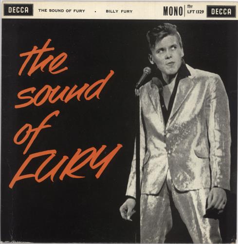 Billy Fury The Sound Of Fury 10" vinyl single (10 inch record) UK BFU10TH486062