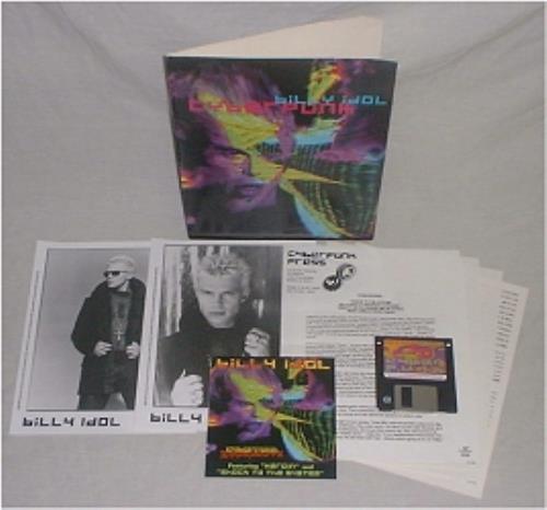 Billy Idol Cyberpunk media press kit US IDOKICY191885