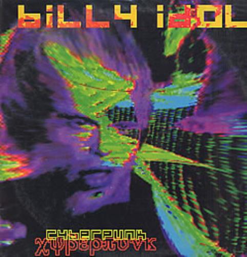 Billy Idol Cyberpunk vinyl LP album (LP record) Colombian IDOLPCY264213
