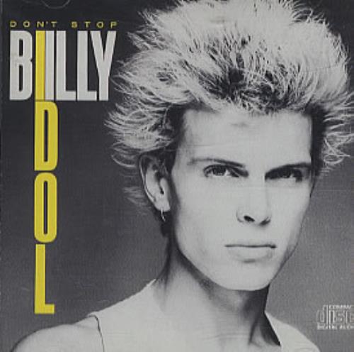 Billy Idol Don't Stop CD single (CD5 / 5") US IDOC5DO45289