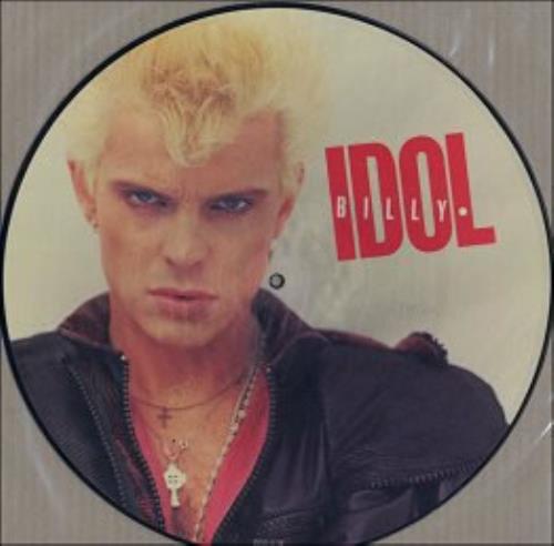 Billy Idol Eyes Without A Face 12" vinyl picture disc (12 inch picture record) UK IDO2PEY21627