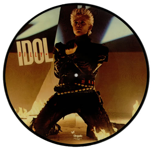 Billy Idol Eyes Without A Face 12" vinyl picture disc (12 inch picture record) US IDO2PEY21628