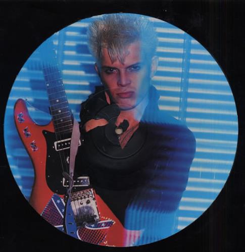 Billy Idol Flesh For Fantasy 12" vinyl picture disc (12 inch picture record) UK IDO2PFL42376