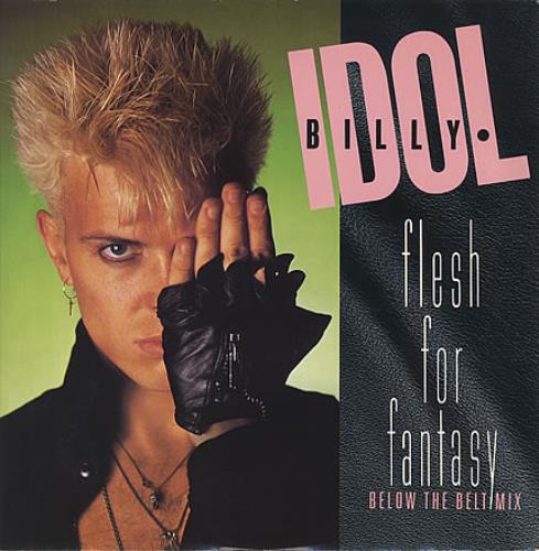 Billy Idol Flesh For Fantasy 12" vinyl single (12 inch record / Maxi-single) UK IDO12FL50521