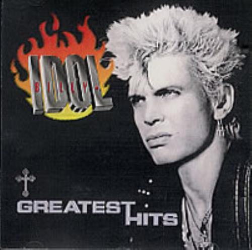 Billy Idol Greatest Hits CD-R acetate US IDOCRGR184283