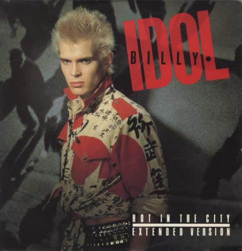 Billy Idol Hot In The City 12" vinyl single (12 inch record / Maxi-single) UK IDO12HO115678