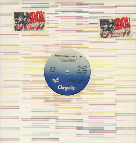 Billy Idol Hot In The City 12" vinyl single (12 inch record / Maxi-single) US IDO12HO25998