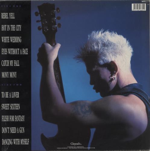 Billy Idol Idol Songs - Hype Stickered - Shrink vinyl LP album (LP record) UK IDOLPID867889