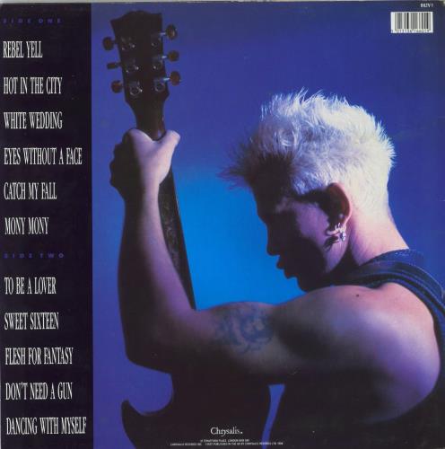 Billy Idol Idol Songs vinyl LP album (LP record) UK IDOLPID654284
