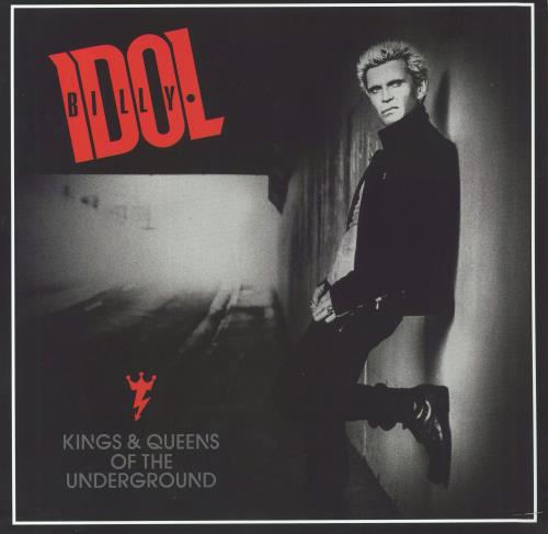 Billy Idol Kings & Queens Of The Underground 2-LP vinyl record set (Double LP Album) UK IDO2LKI829874