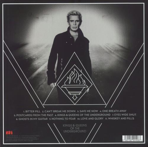 Billy Idol Kings & Queens Of The Underground 2-LP vinyl record set (Double LP Album) UK IDO2LKI829874