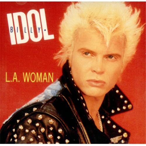 Billy Idol L.A. Woman CD single (CD5 / 5") US IDOC5LA108273
