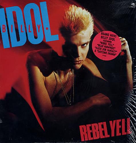 Billy Idol Rebel Yell vinyl LP album (LP record) US IDOLPRE294695