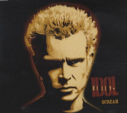 Billy Idol Scream CD single (CD5 / 5") UK IDOC5SC323676