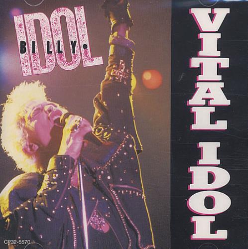 Billy Idol Vital Idol CD album (CDLP) Japanese IDOCDVI157589