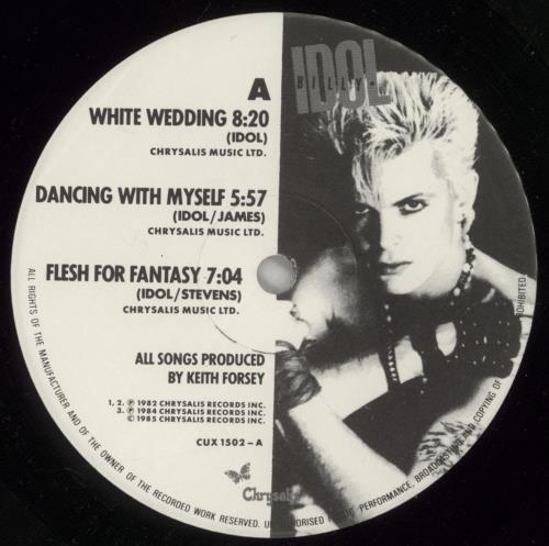 Billy Idol Vital Idol vinyl LP album (LP record) UK IDOLPVI289218