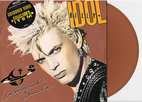 Billy Idol Whiplash Smile vinyl LP album (LP record) Australian IDOLPWH26235