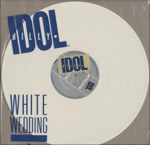 Billy Idol White Wedding - white vinyl 12" vinyl single (12 inch record / Maxi-single) UK IDO12WH16266