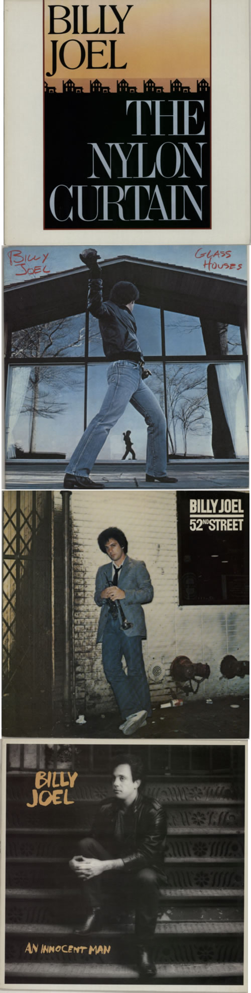 Billy Joel 1973-1983 Studio Albums vinyl LP album (LP record) UK BLYLPST591950