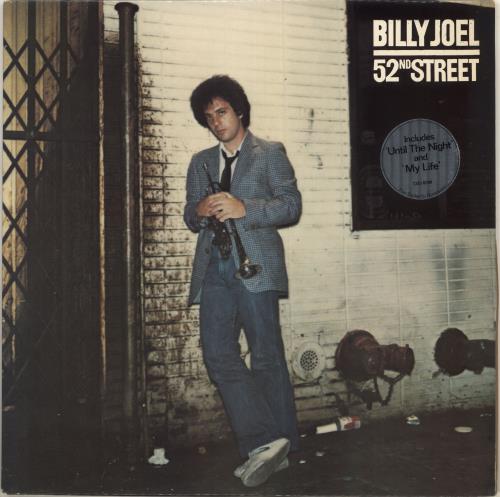 Billy Joel 52nd Street - Hype Sticker vinyl LP album (LP record) UK BLYLPND713935