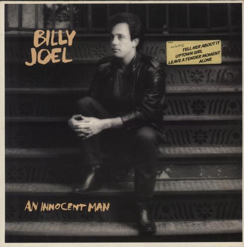 Billy Joel An Innocent Man - 3-Song Hype Sticker vinyl LP album (LP record) Dutch BLYLPAN515034