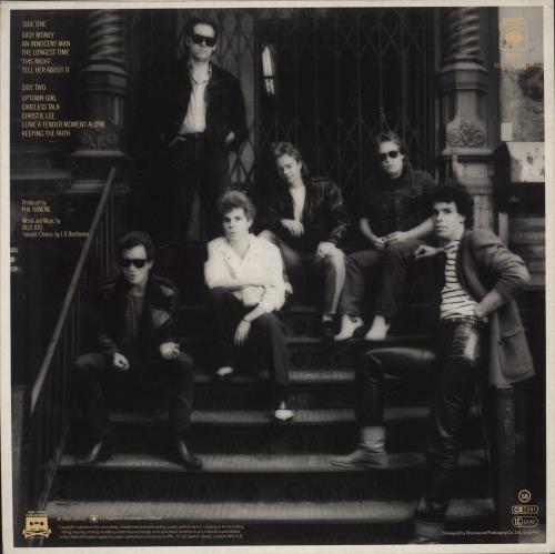 Billy Joel An Innocent Man - 5 Song Hype Sticker vinyl LP album (LP record) UK BLYLPAN680149