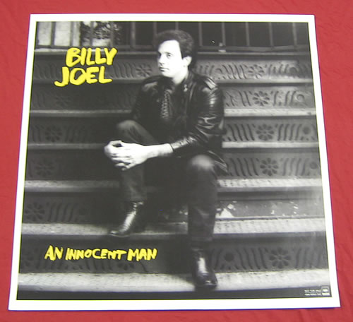 Billy Joel An Innocent Man poster Japanese BLYPOAN359656