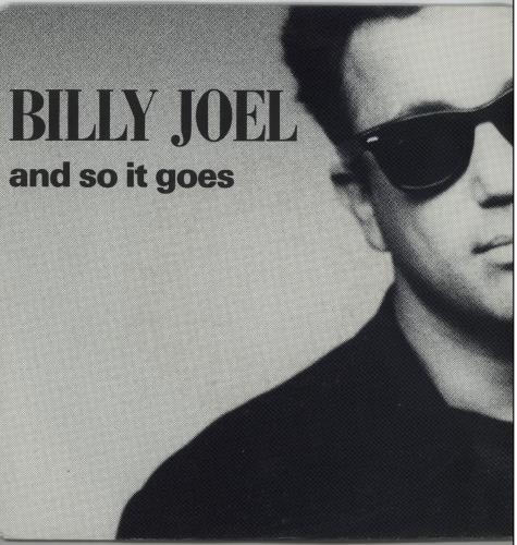 Billy Joel And So It Goes + P/S 7" vinyl single (7 inch record / 45) Dutch BLY07AN642989